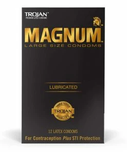 Trojan Magnum Latex Condoms 12 Pack