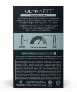 Trojan Ultrafit Comfort Feel Latex Condoms 10 Pack Prolonging Condoms 13 Trojan Ultrafit Comfort Feel Latex Condoms 10 Pack Prolonging Condoms