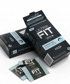 Trojan Ultrafit Comfort Feel Latex Condoms 10 Pack Prolonging Condoms