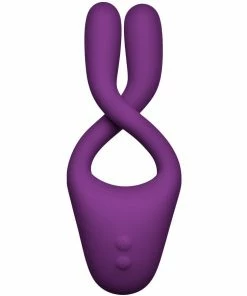 Doc Johnson Tryst V2 Bendable Silicone Massage Ring With Remote Control Cock Rings