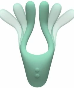 Doc Johnson Tryst V2 Bendable Silicone Massage Ring With Remote Control Cock Rings