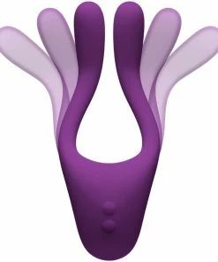 Doc Johnson Tryst V2 Bendable Silicone Massage Ring With Remote Control Cock Rings