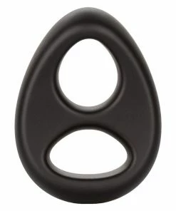 The Enhanced Male Ultra Soft Tear Drop Silicone Dual Cock & Ball Ring By Cal Exotics Cock Rings