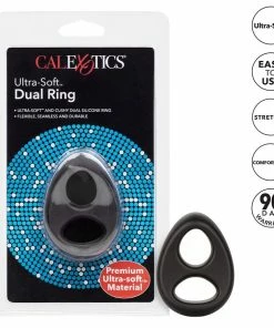 The Enhanced Male Ultra Soft Tear Drop Silicone Dual Cock & Ball Ring By Cal Exotics Cock Rings