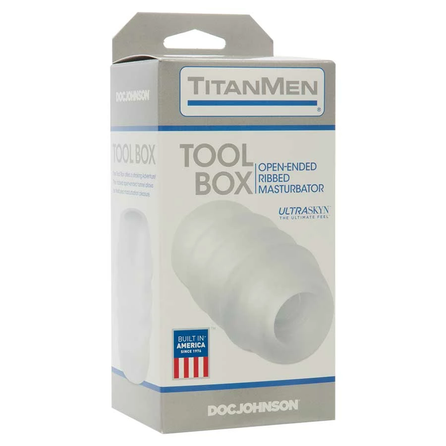 UR3 UltraSkyn Tool Box Frosted Male Masturbator By TitanMen Tools 4 UR3 UltraSkyn Tool Box Frosted Male Masturbator By TitanMen Tools