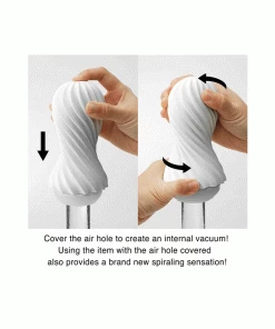 Tenga Flex | Spinning And Flexible Stroker Black/White Male Masturbators & Strokers 25 Tenga Flex | Spinning And Flexible Stroker Black/White Male Masturbators & Strokers