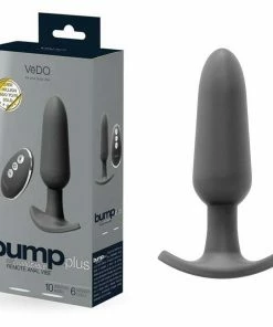 VeDO Bump Plus Rechargeable Vibrating Black Anal Plug