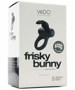 VeDo Frisky Bunny Rechargeable Vibrating Silicone Rabbit Cock Ring 19 VeDo Frisky Bunny Rechargeable Vibrating Silicone Rabbit Cock Ring