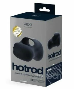 VeDO Hotrod Silicone Rechargeable Warming Masturbator Vibrating Pocket Pussy Toys