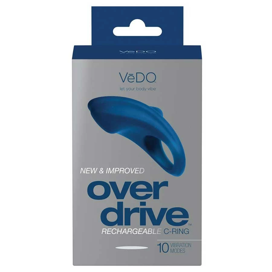 VeDo Overdrive Rechargeable 10 Speed Silicone C-Ring For Men Cock Rings 15 VeDo Overdrive Rechargeable 10 Speed Silicone C-Ring For Men Cock Rings