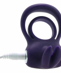 VeDO Thunder 10 Speed Rechargeable Silicone Dual Rabbit C-Ring