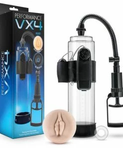 Vibrating Performance VX4 Penis Pump Erection Enhancement System By Blush Novelties