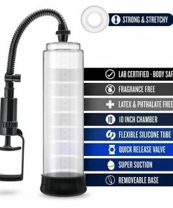 Vibrating Performance VX4 Penis Pump Erection Enhancement System By Blush Novelties