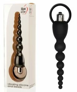 Adam & Eve Vibrating Silicone Anal Beads By Adam And Eve Anal Sex Toys