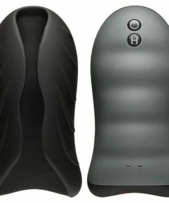 Vibrating & Warming Handheld Silicone Male Masturbator By Optimale