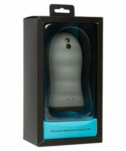 Vibrating & Warming Handheld Silicone Male Masturbator By Optimale