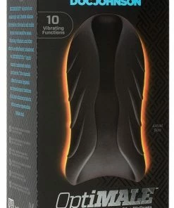 Vibrating & Warming Handheld Silicone Male Masturbator By Optimale