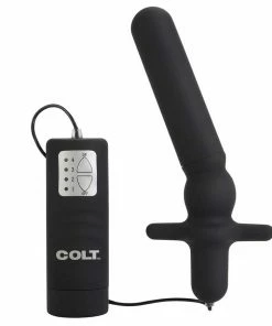 Anal Sex Toys Waterproof Anal T Vibrating Probe With Controller By Colt