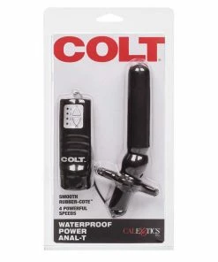 Anal Sex Toys Waterproof Anal T Vibrating Probe With Controller By Colt