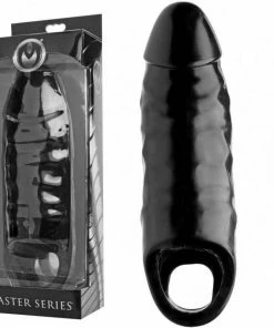 Master Series XL Mamba Penis Extension Sleeve 7 Inch Black Cock Sheath Sheaths & Sleeves