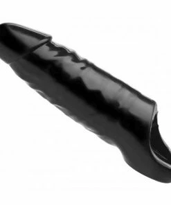 Master Series XL Mamba Penis Extension Sleeve 7 Inch Black Cock Sheath Sheaths & Sleeves