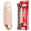 Size Matters XL Thick Natural 6.5 Inch Tan Penis Sleeve & Girth Enhancer Sheaths & Sleeves
