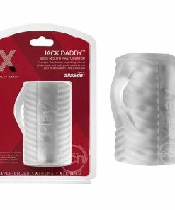 Xplay Jack Daddy Clear Masturbating Stroker By Perfect Fit Male Masturbators & Strokers