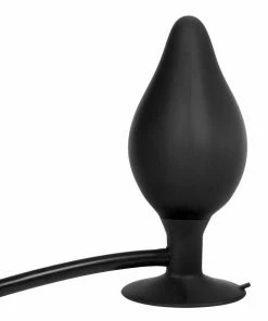 Anal Sex Toys XXL Black Inflatable Pumper Butt Plug By Colt