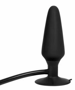 Anal Sex Toys XXL Black Inflatable Pumper Butt Plug By Colt