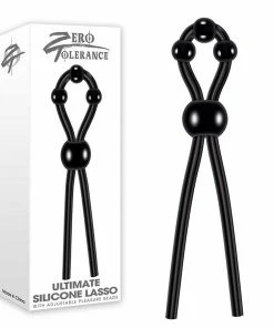 Zero Tolerance Ultimate Silicone Lasso With Adjustable Pleasure Beads