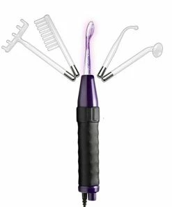 Zeus Electrosex Zeus Deluxe Edition Twilight Violet Wand Electro-Stim Kit Electrosex & E-Stim