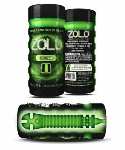 Male Masturbators & Strokers Zolo Male Masturbator Cup The Original Real Feel Sleeve