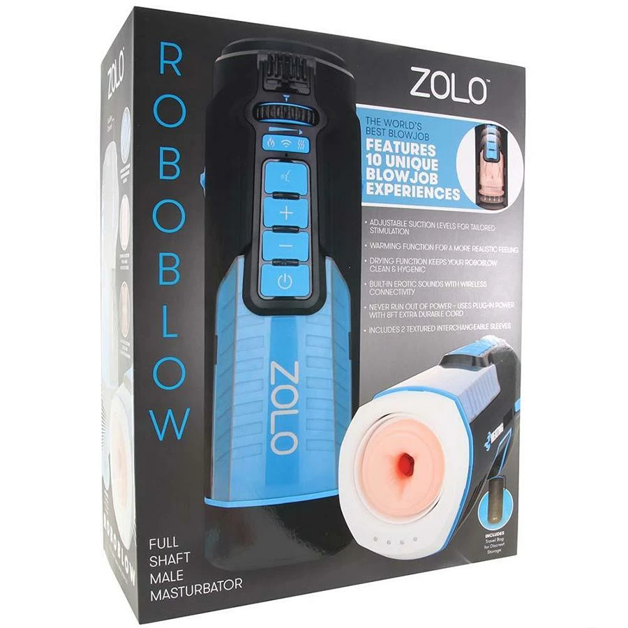 ZOLO Roboblow Full Shaft Warming Blow Job Simulating Male Masturbator 8 ZOLO Roboblow Full Shaft Warming Blow Job Simulating Male Masturbator