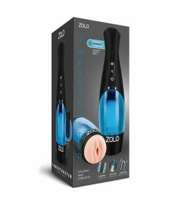 Zolo Thrustbator For Men | Automatic Thrusting Rechargeable Pocket Pussy Stroker Male Masturbators & Strokers